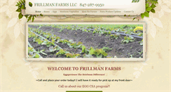 Desktop Screenshot of frillmanfarms.com