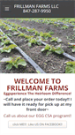 Mobile Screenshot of frillmanfarms.com